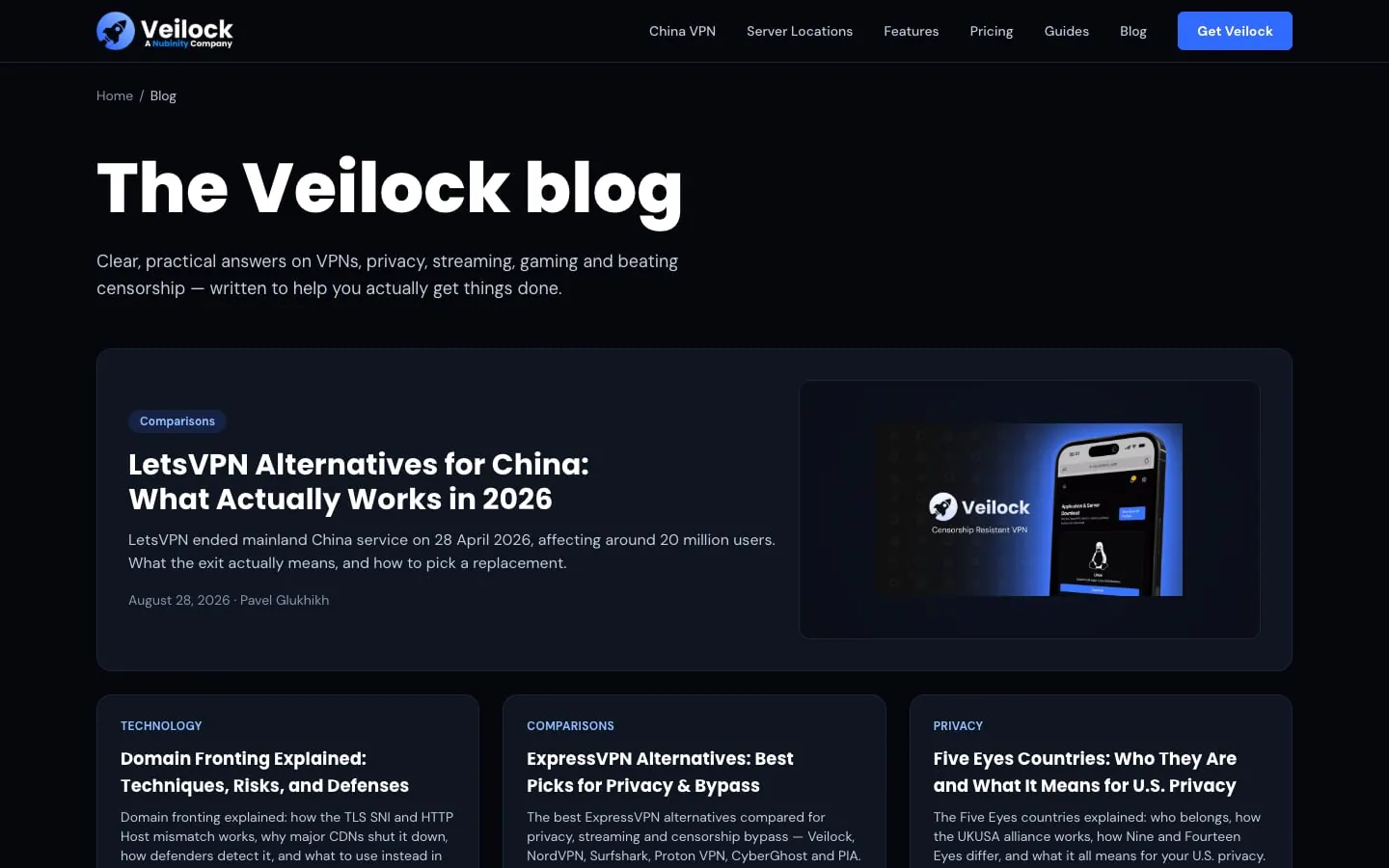Veilock — Blog